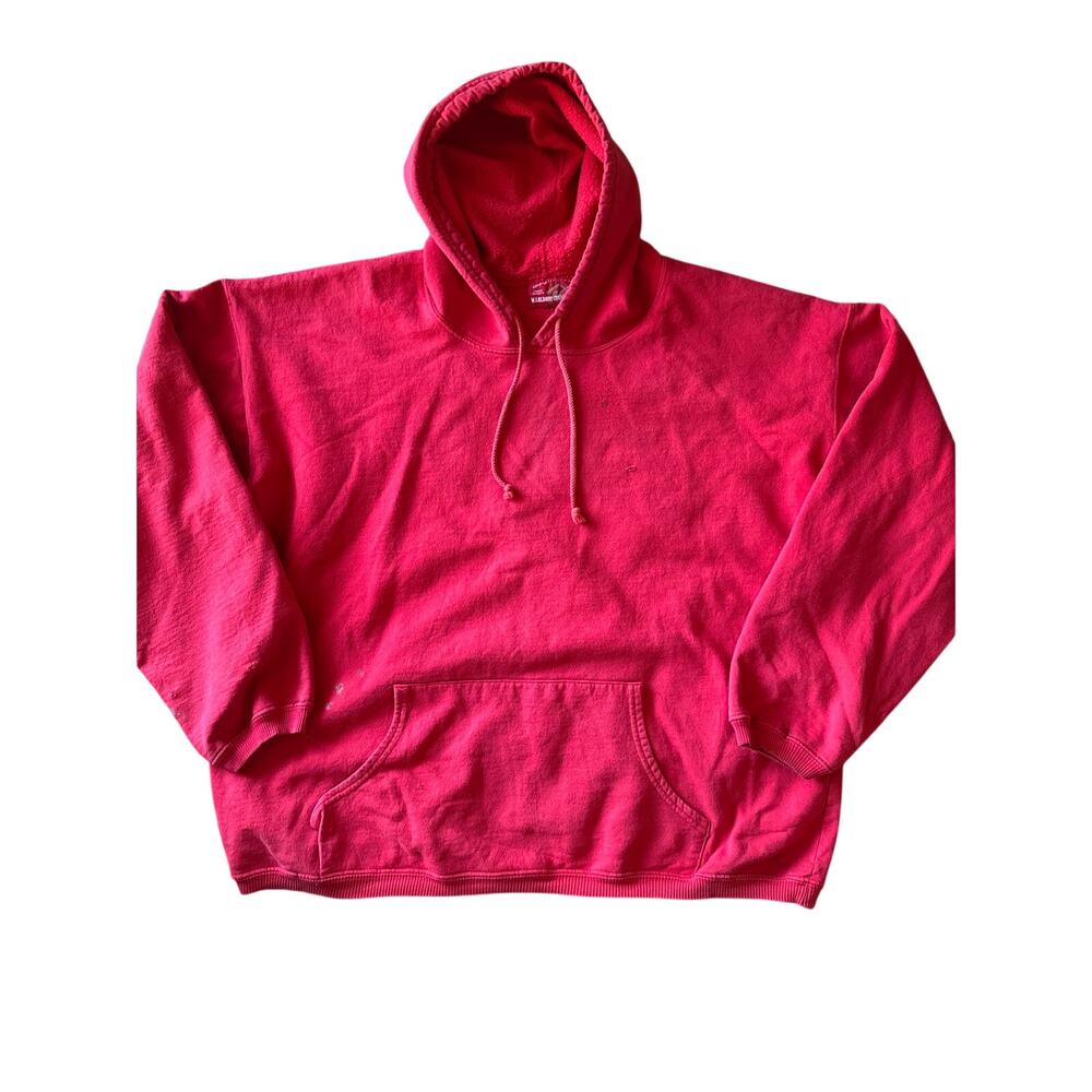 Vintage Marlboro Country Store USA Made Faded Red Boxy XXL Hoodie